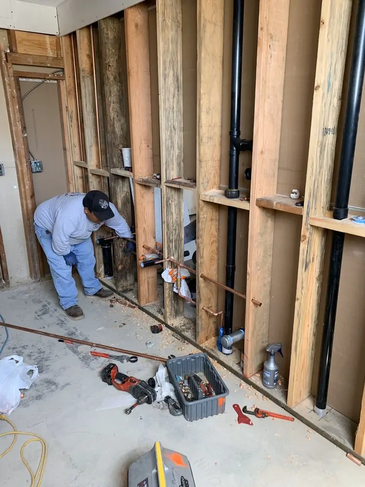 Commercial rough-in plumbing for Gas Line Repair in Ballenger Creek